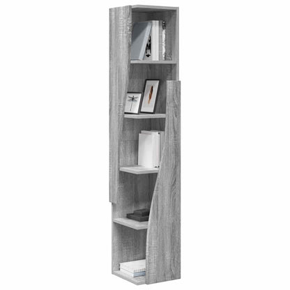 Hoekkast Wit 27,5x27x140cm Bewerkt hout