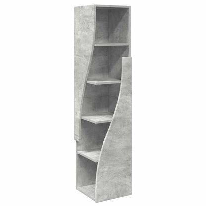 Hoekkast Wit 32x32x140cm Bewerkt hout