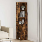 Hoekkast Gerookt eiken 32x32x140cm Bewerkt hout