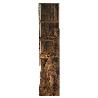 Hoekkast Gerookt eiken 32x32x140cm Bewerkt hout