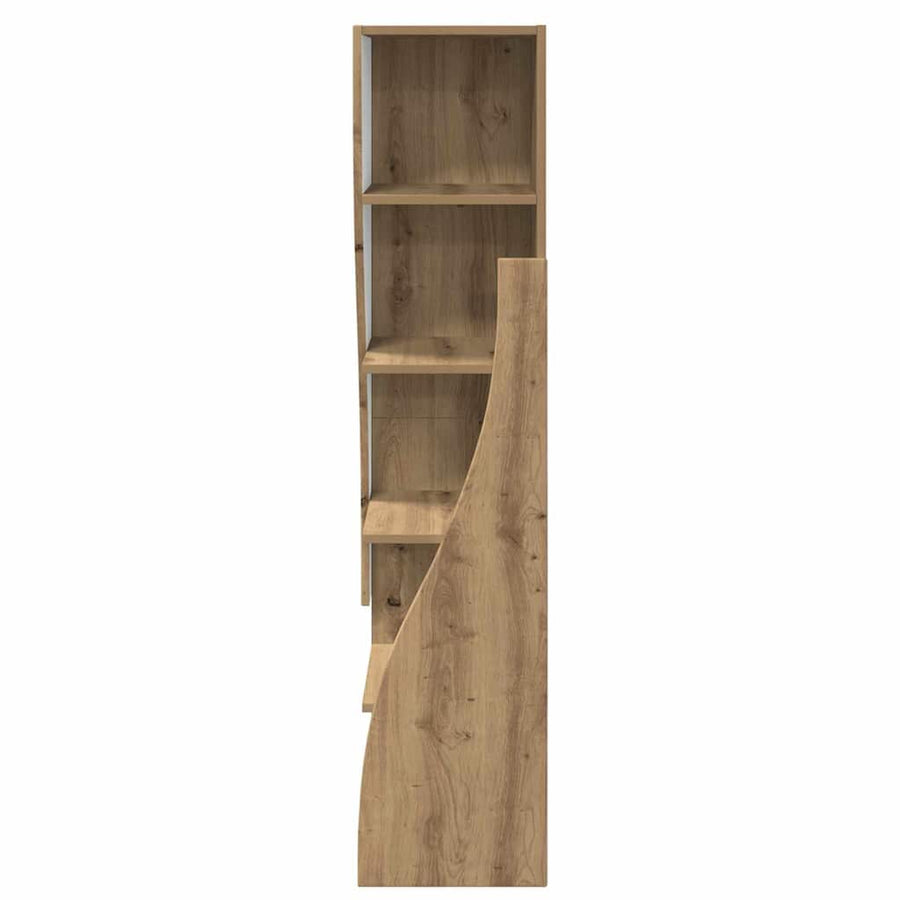 Hoekkast Artisan Eiken 32x32x140cm Bewerkt hout