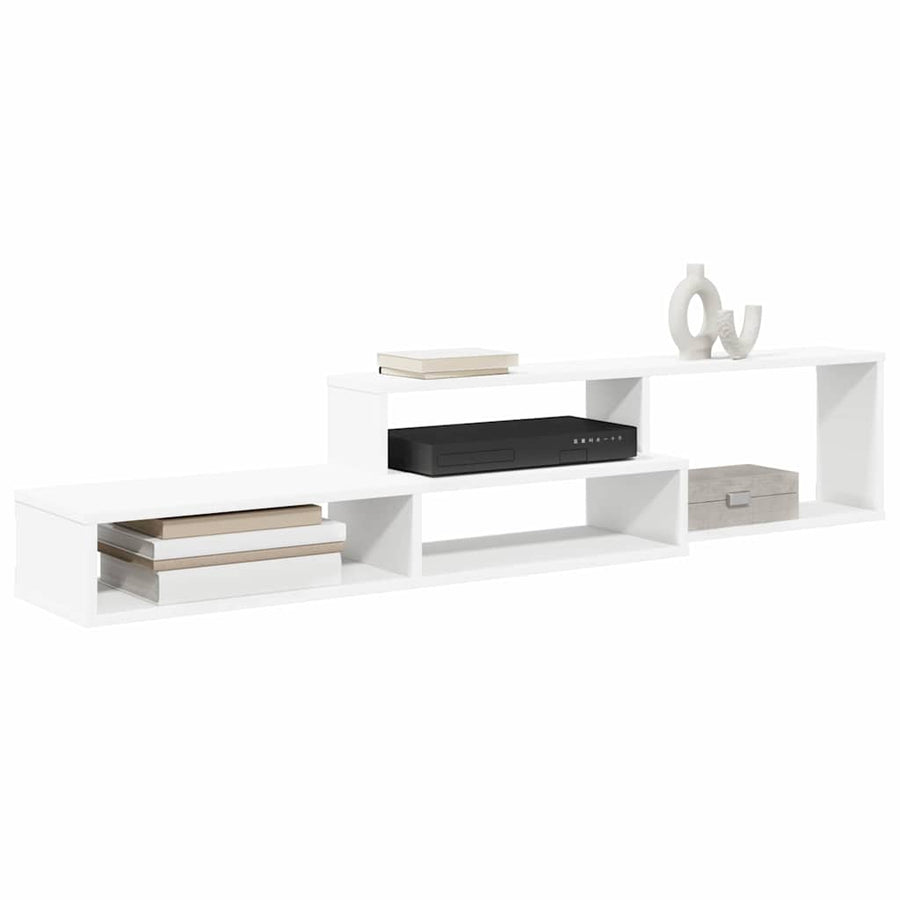 TV-stand 150x25x28,5cm Bewerkt hout