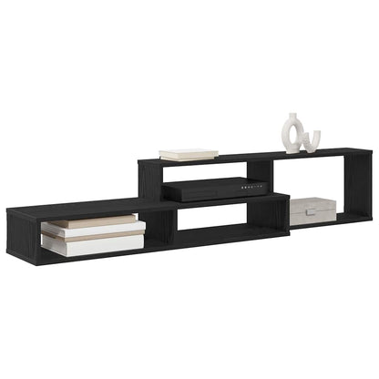 TV-stand 150x25x28,5cm Bewerkt hout