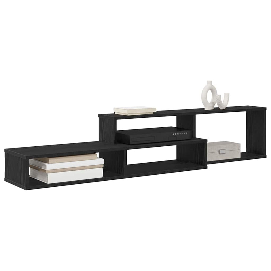 TV-stand 150x25x28,5cm Bewerkt hout