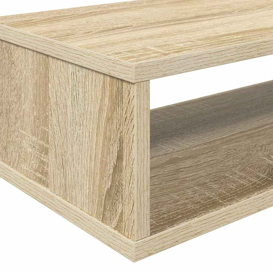 TV-stand 150x25x28,5cm Bewerkt hout