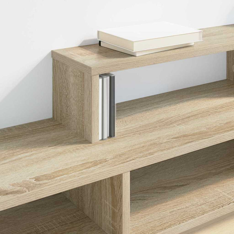 TV-stand 150x25x28,5cm Bewerkt hout
