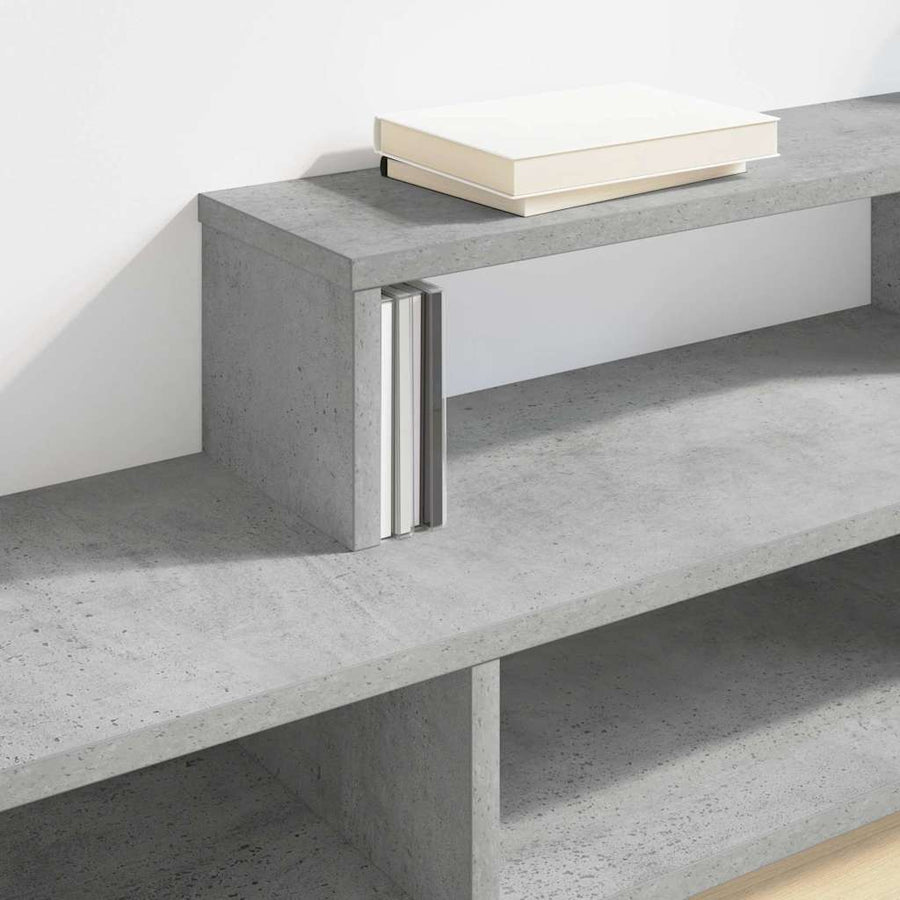 TV-stand 150x25x28,5cm Bewerkt hout