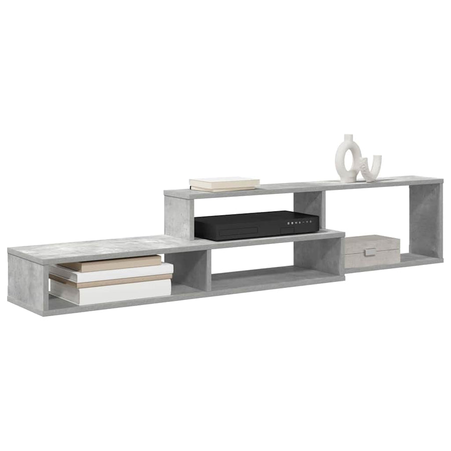 TV-stand 150x25x28,5cm Bewerkt hout