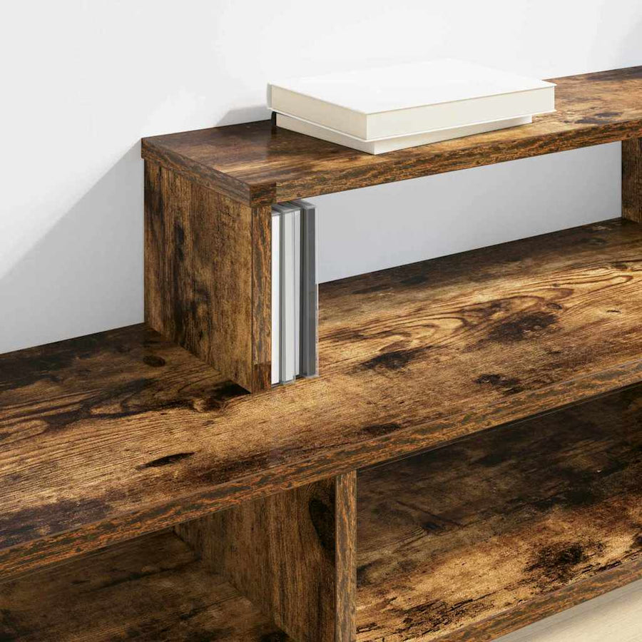 TV-stand 150x25x28,5cm Bewerkt hout