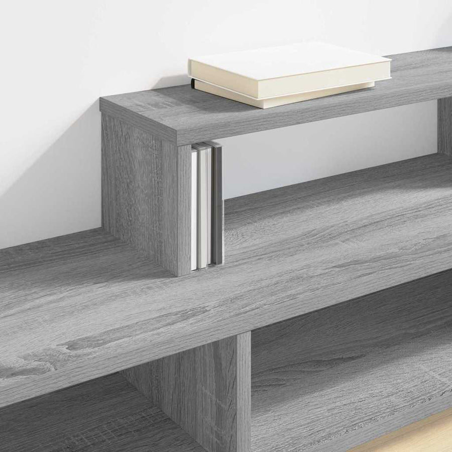 TV-stand 150x25x28,5cm Bewerkt hout