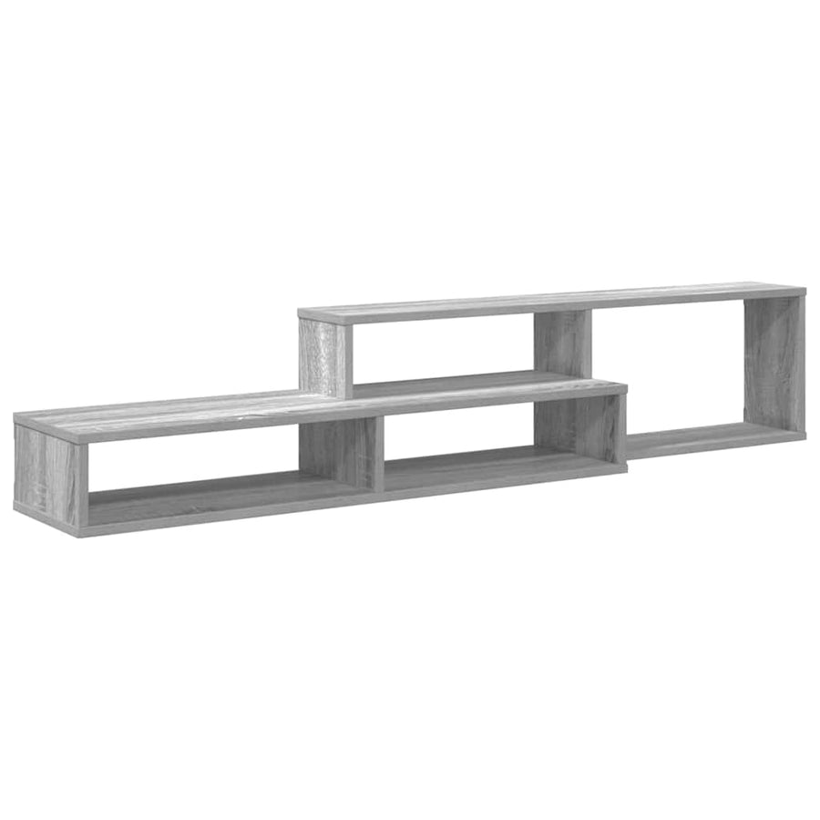 TV-stand 150x25x28,5cm Bewerkt hout