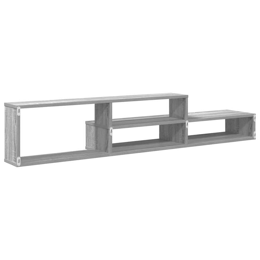 TV-stand 150x25x28,5cm Bewerkt hout