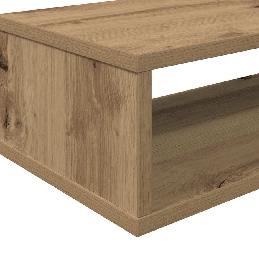 TV-stand 150x25x28,5cm Bewerkt hout