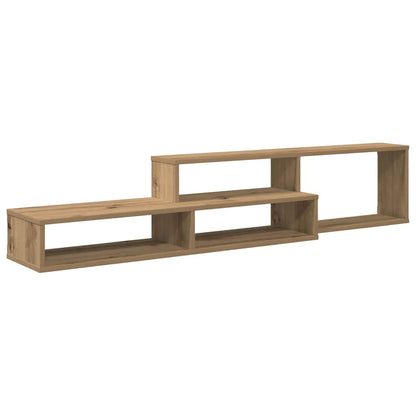 TV-stand 150x25x28,5cm Bewerkt hout