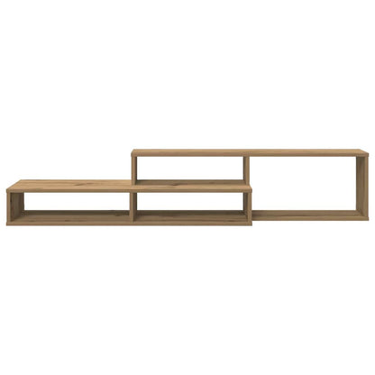 TV-stand 150x25x28,5cm Bewerkt hout