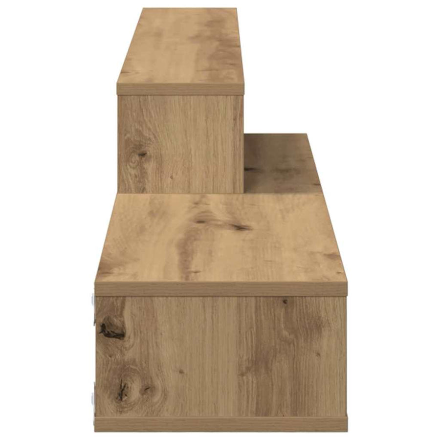 TV-stand 150x25x28,5cm Bewerkt hout