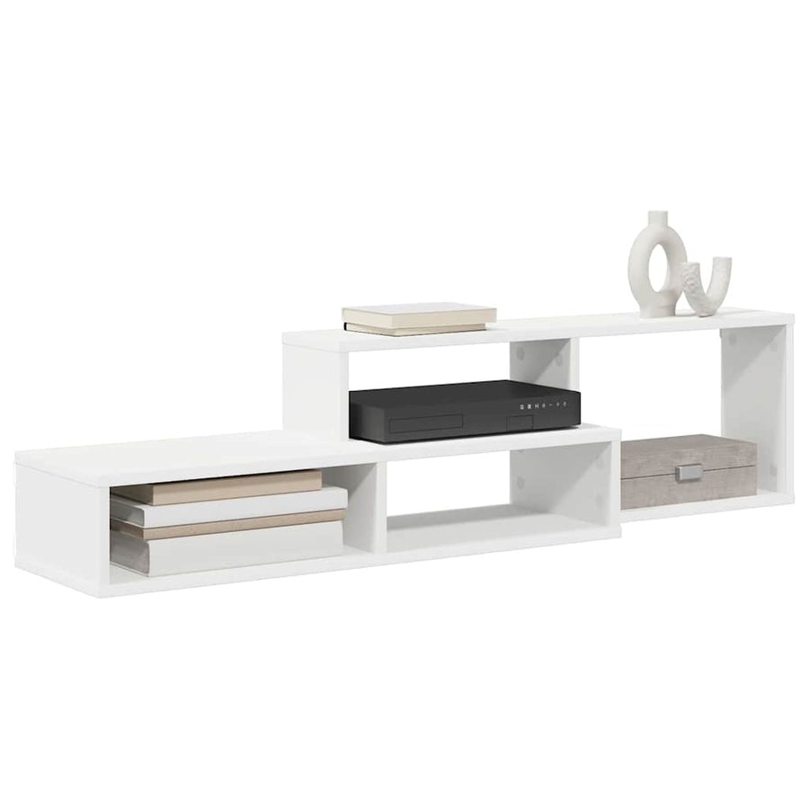 TV-stand 120x25x28,5cm Bewerkt hout