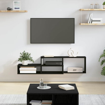 TV-stand 120x25x28,5cm Bewerkt hout