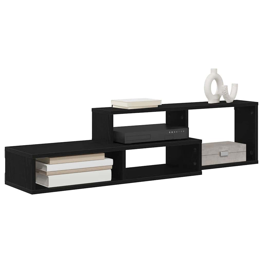 TV-stand 120x25x28,5cm Bewerkt hout