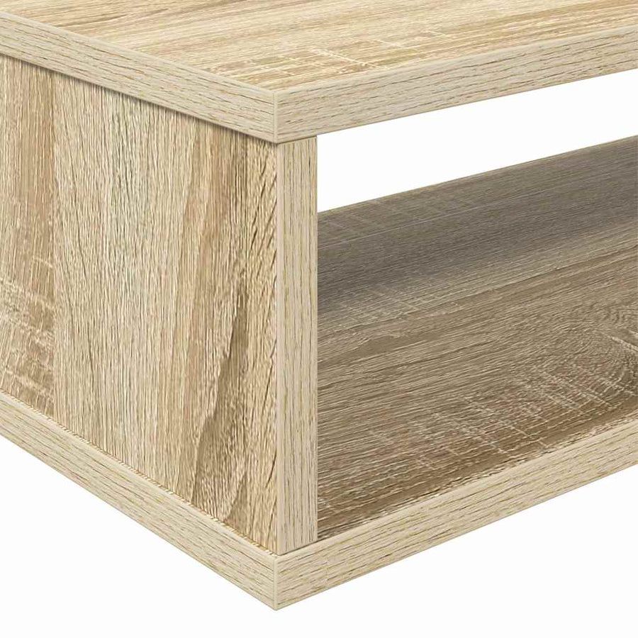TV-stand 120x25x28,5cm Bewerkt hout