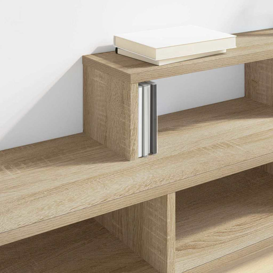 TV-stand 120x25x28,5cm Bewerkt hout