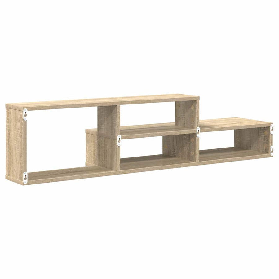 TV-stand 120x25x28,5cm Bewerkt hout