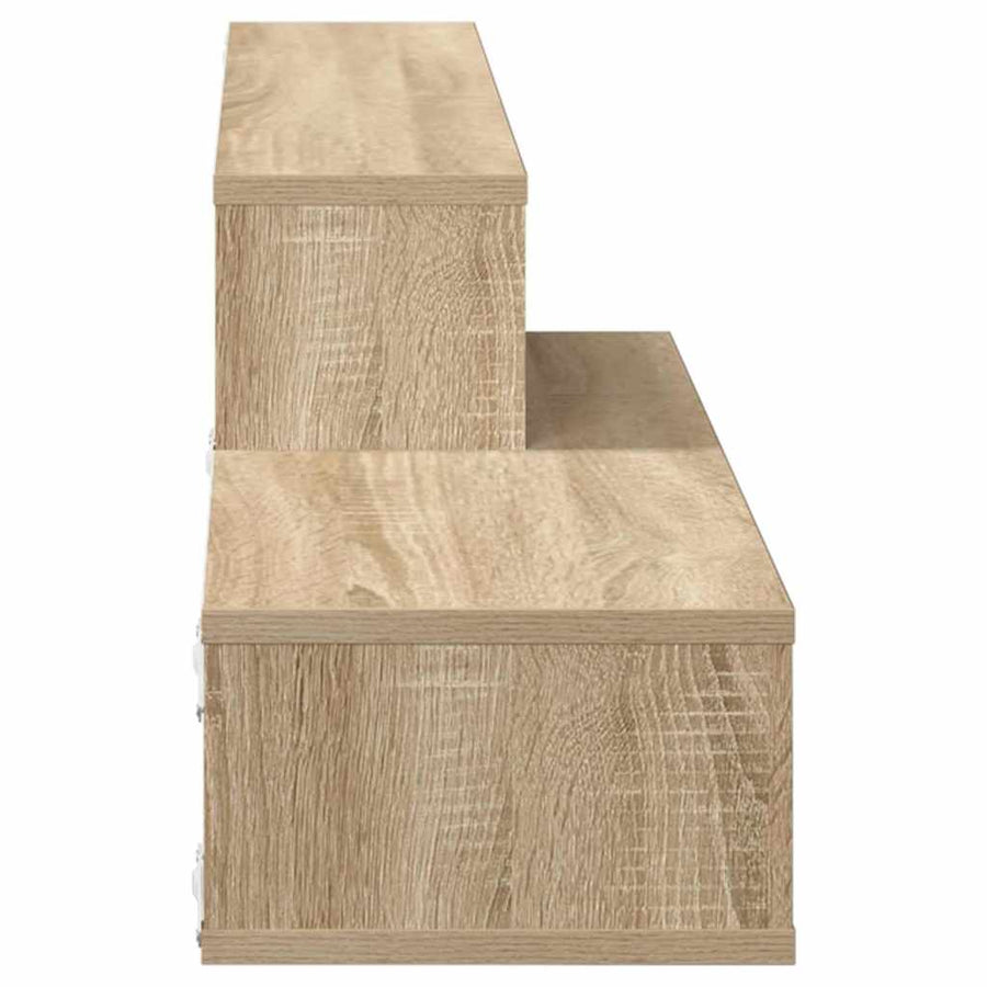 TV-stand 120x25x28,5cm Bewerkt hout