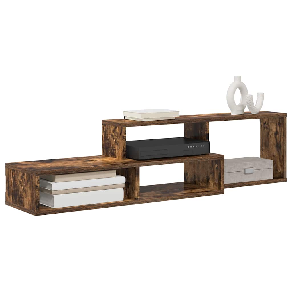 TV-stand 120x25x28,5cm Bewerkt hout