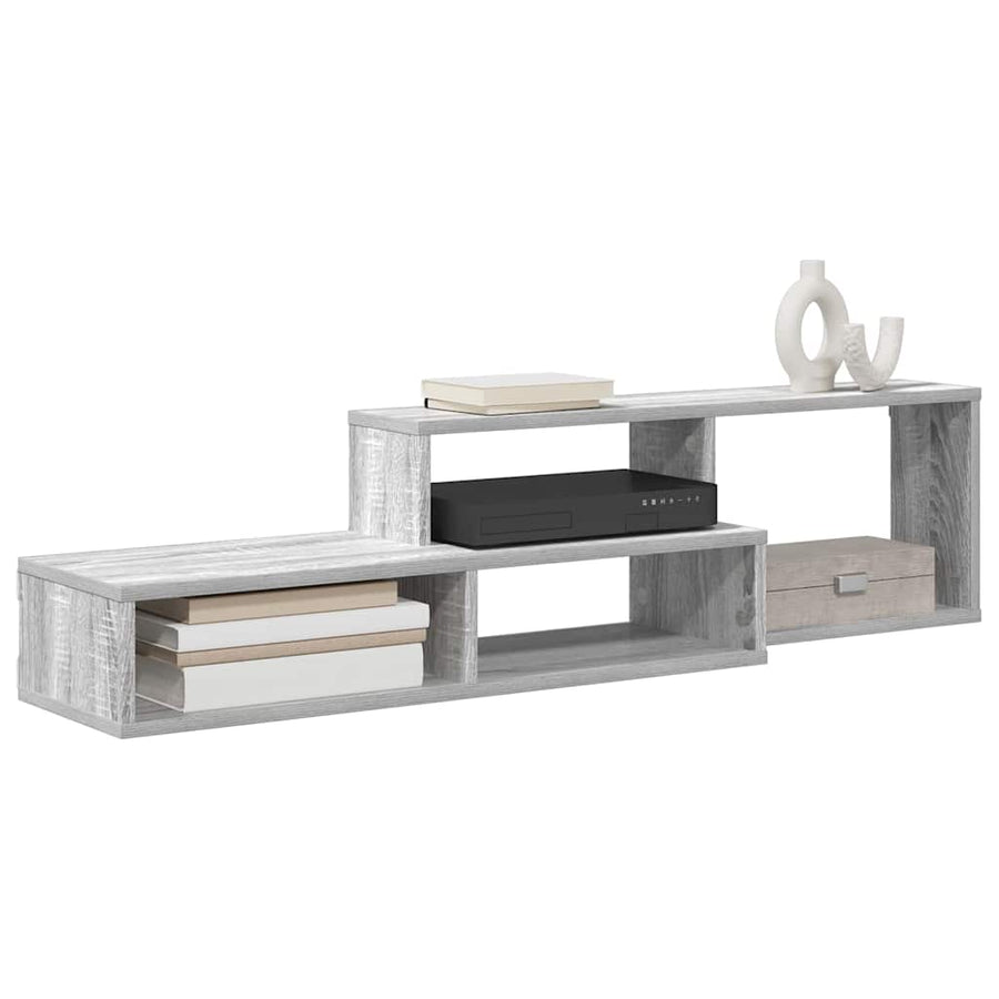 TV-stand 120x25x28,5cm Bewerkt hout
