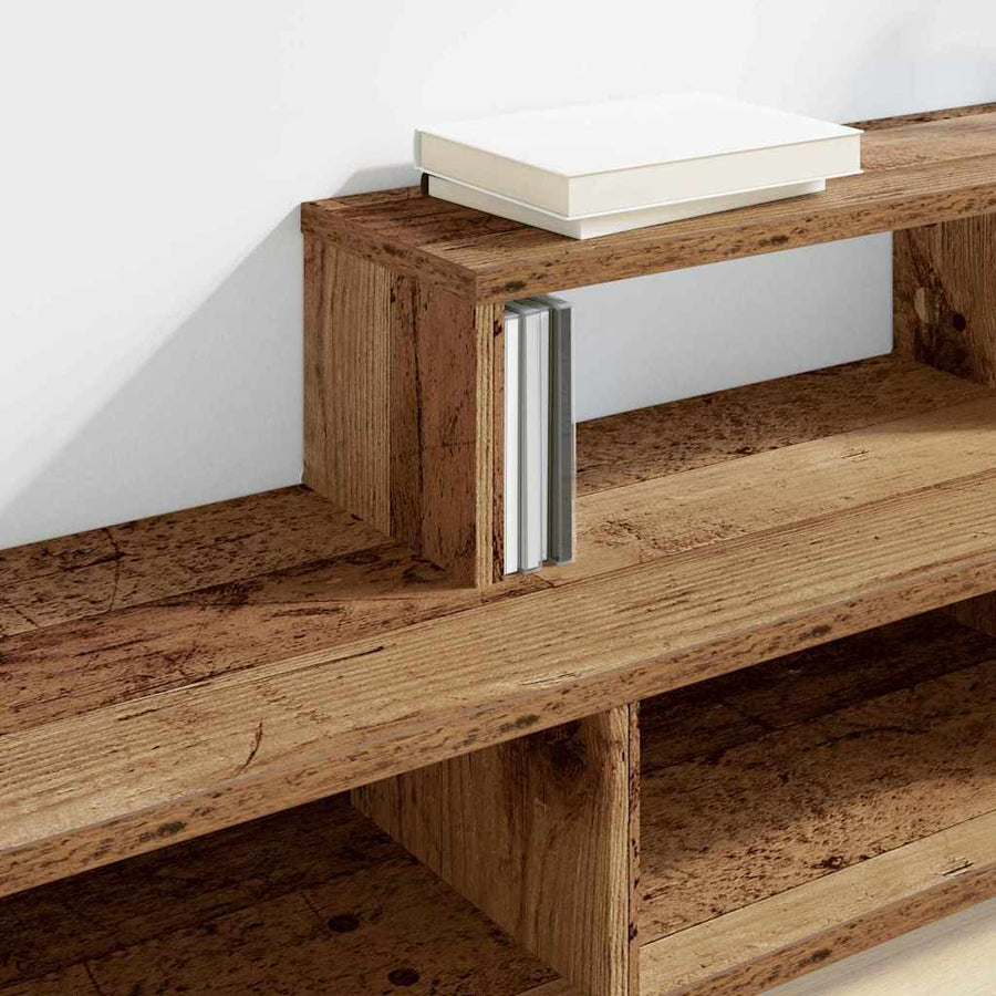 TV-stand 120x25x28,5cm Bewerkt hout