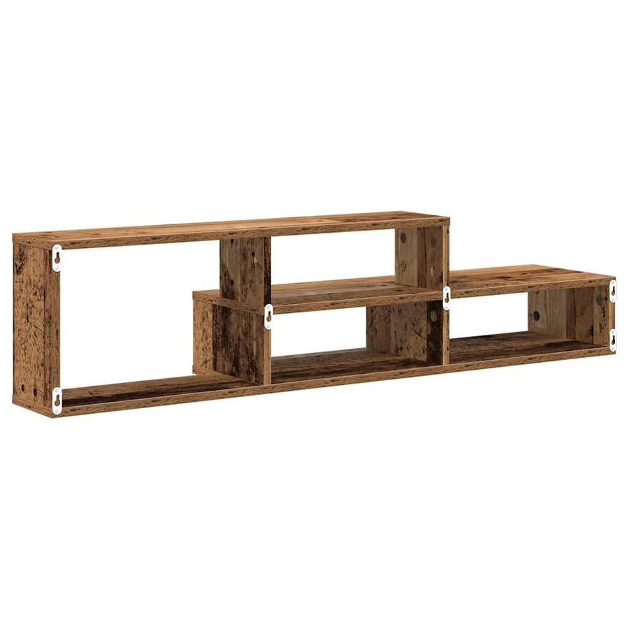 TV-stand 120x25x28,5cm Bewerkt hout