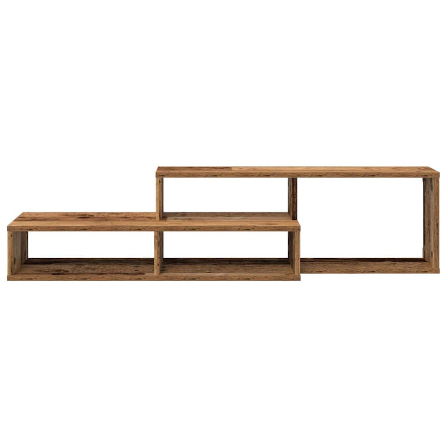 TV-stand 120x25x28,5cm Bewerkt hout
