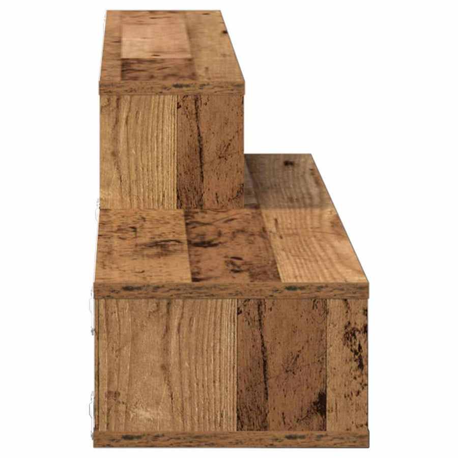 TV-stand 120x25x28,5cm Bewerkt hout