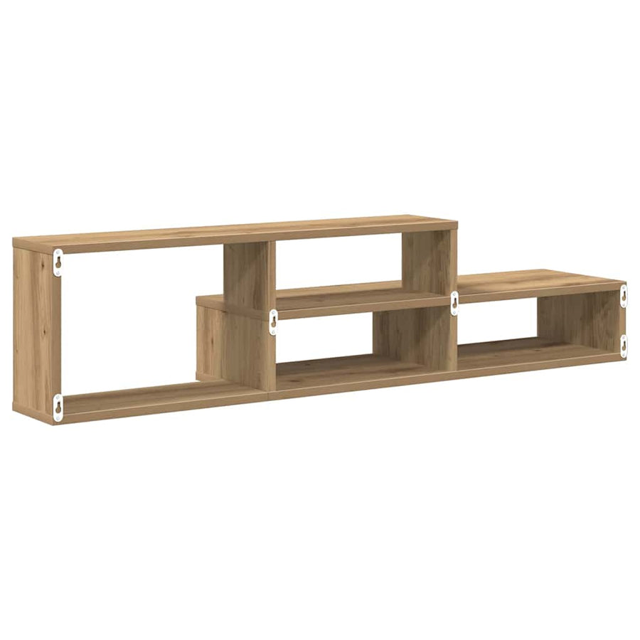TV-stand 120x25x28,5cm Bewerkt hout