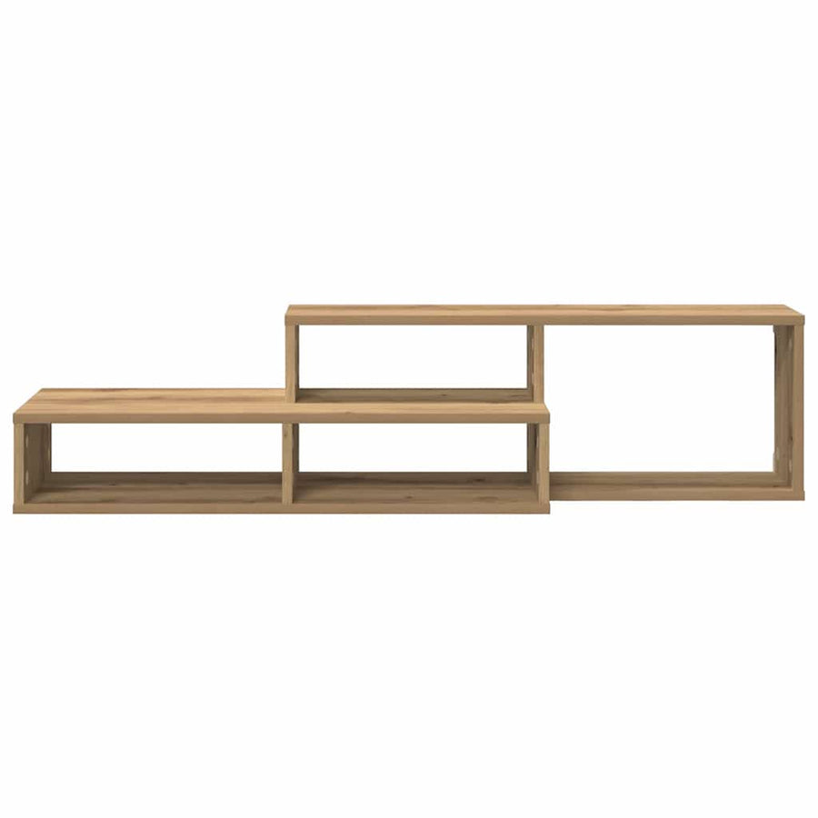 TV-stand 120x25x28,5cm Bewerkt hout