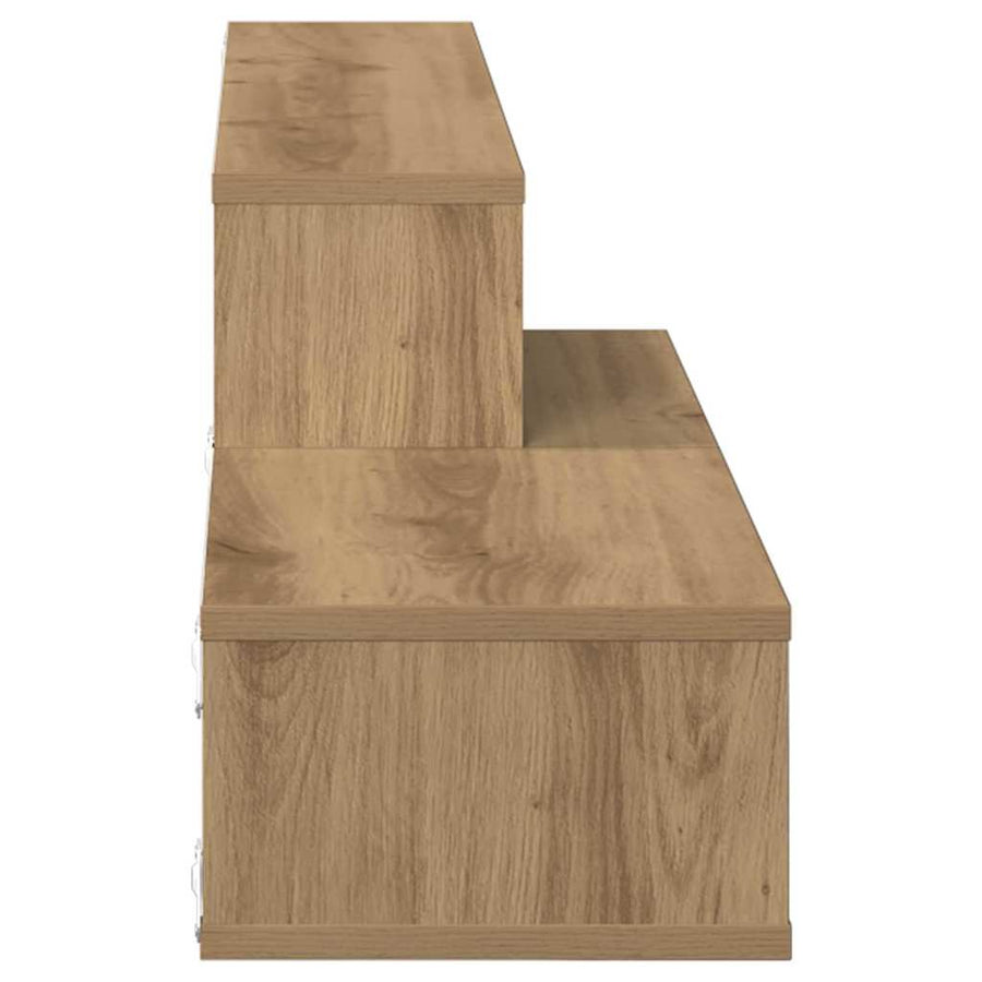 TV-stand 120x25x28,5cm Bewerkt hout