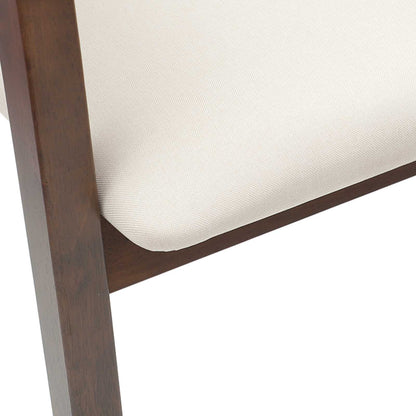 Eettafelstoelen 2 Pcs Bruin 54 X 57 X 73 Cm Lichtbruin en licht
