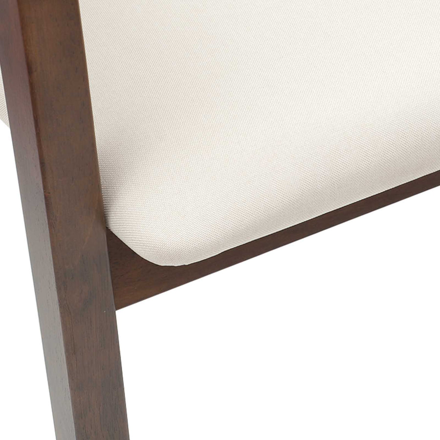 Eettafelstoelen 2 Pcs Bruin 54 X 57 X 73 Cm Lichtbruin en licht