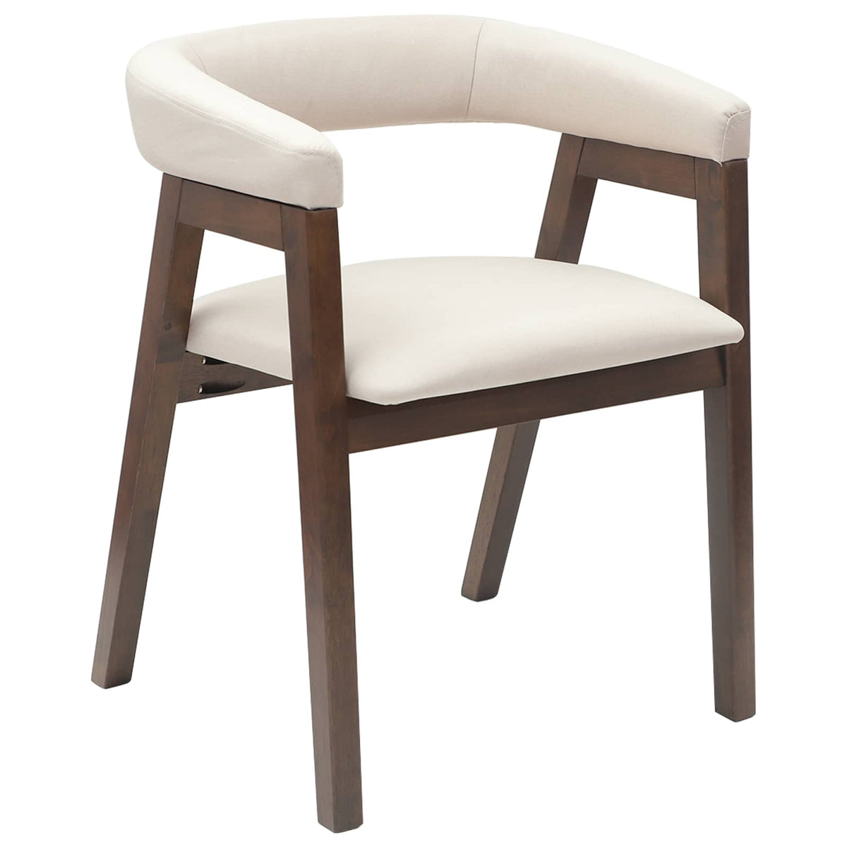 Eettafelstoelen 2 Pcs Bruin 54 X 57 X 73 Cm Lichtbruin en licht