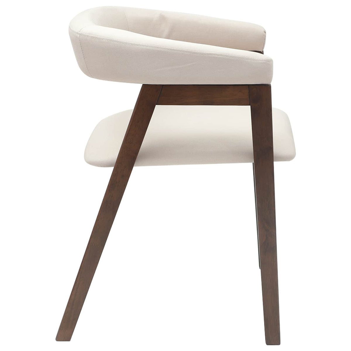 Eettafelstoelen 2 Pcs Bruin 54 X 57 X 73 Cm Lichtbruin en licht