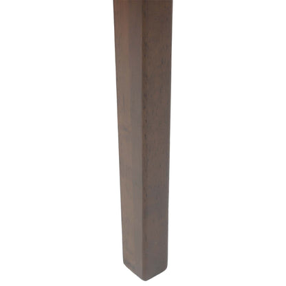 Eettafelstoelen 2 Pcs Licht Bruin 54 X 57 X 73 Cm Lichtbruin en zwart