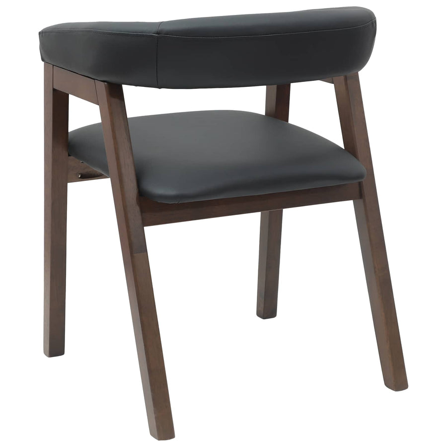 Eettafelstoelen 2 Pcs Licht Bruin 54 X 57 X 73 Cm Lichtbruin en zwart