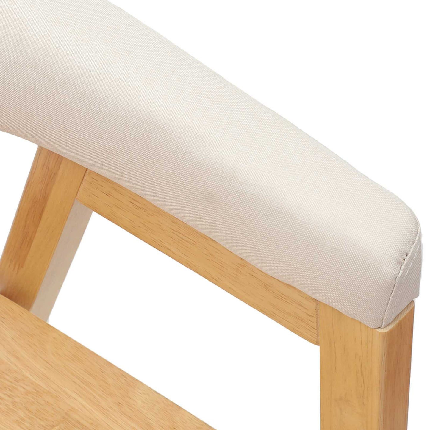 Eettafelstoelen 2 Pcs 54 X 57 X 73 Cm Naturel