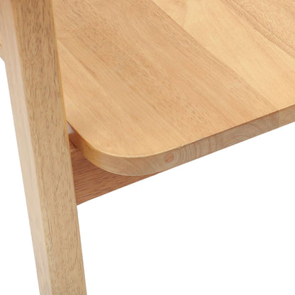 Eettafelstoelen 2 Pcs 54 X 57 X 73 Cm Naturel