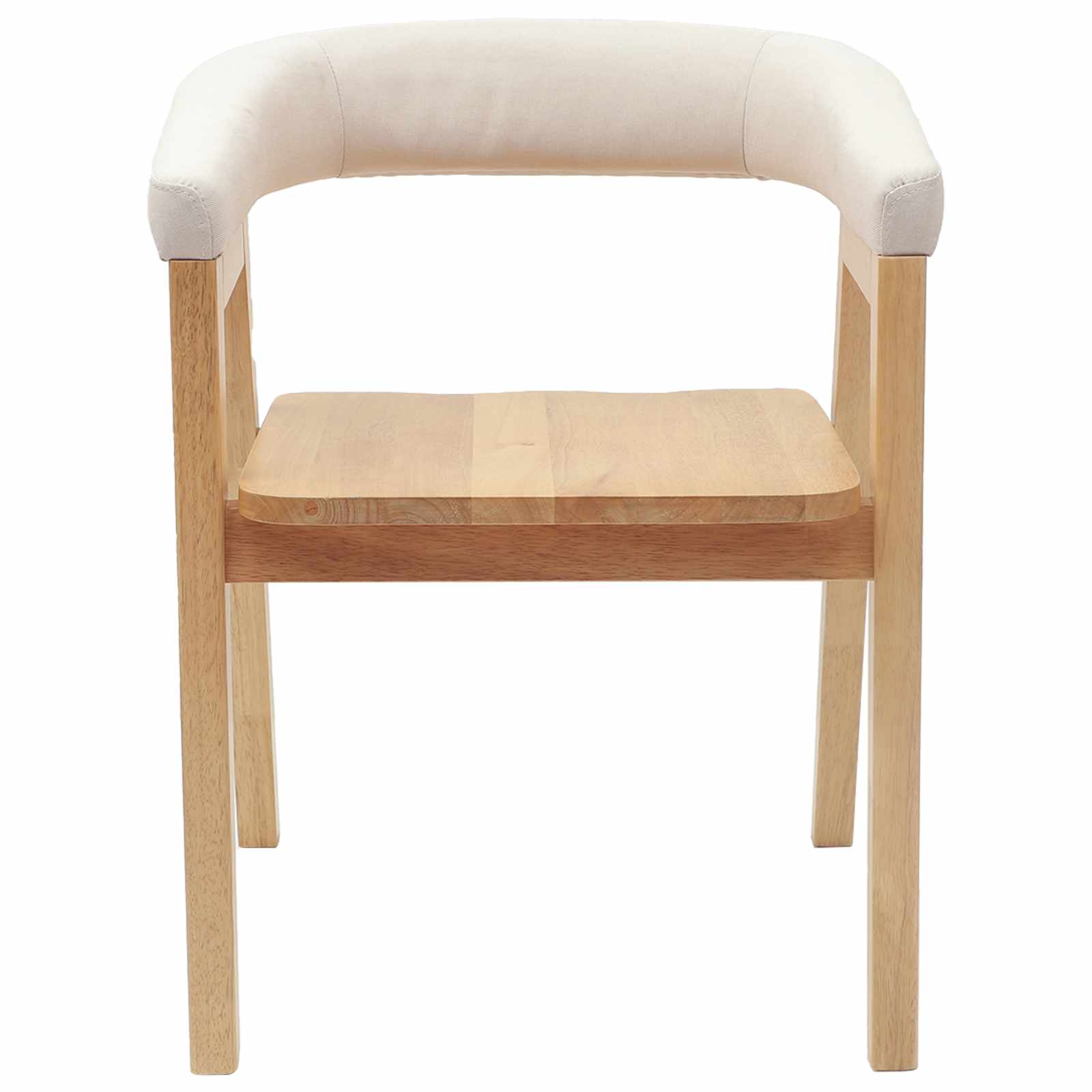 Eettafelstoelen 2 Pcs 54 X 57 X 73 Cm Naturel
