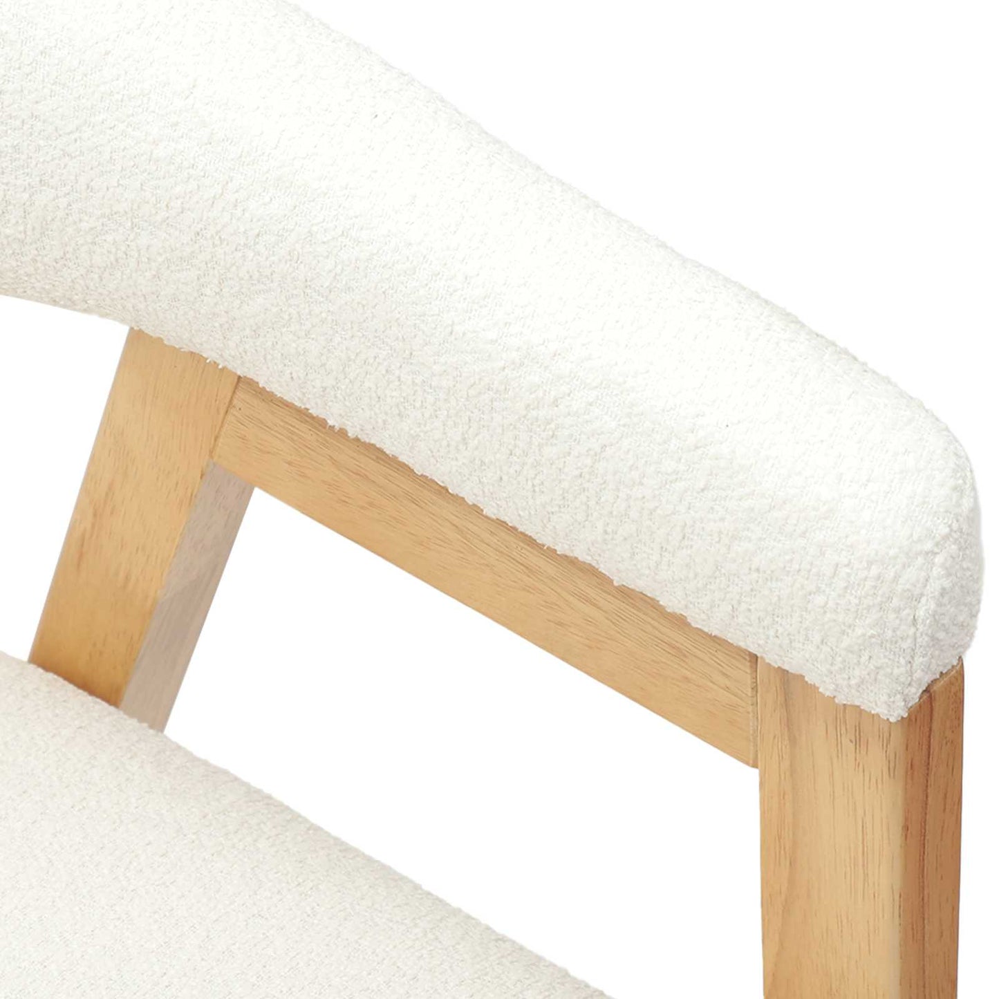 Eettafelstoelen 2 pcs Naturel 54 x 57 x 73 cm