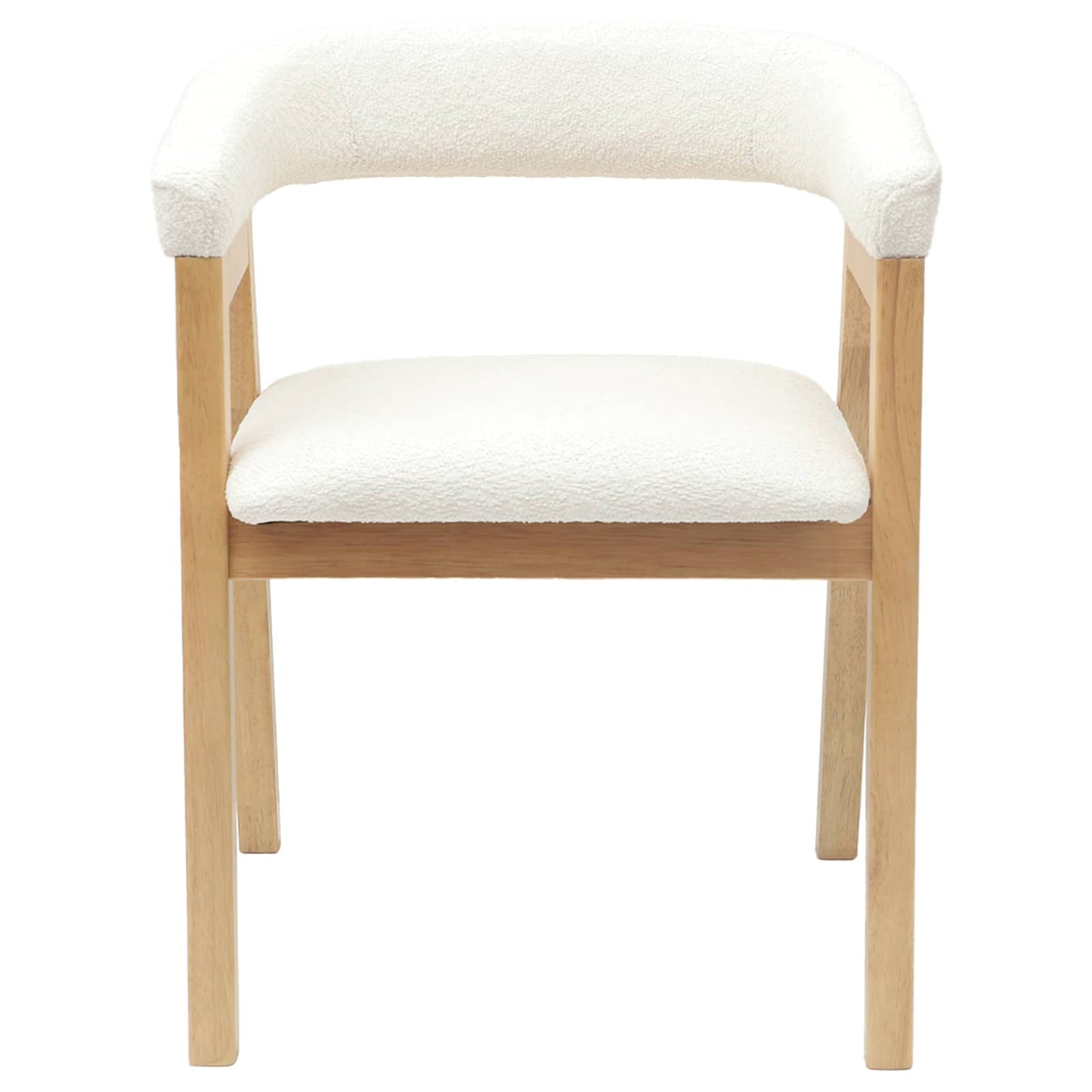 Eettafelstoelen 2 pcs Naturel 54 x 57 x 73 cm