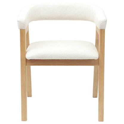 Eettafelstoelen 2 pcs Naturel 54 x 57 x 73 cm