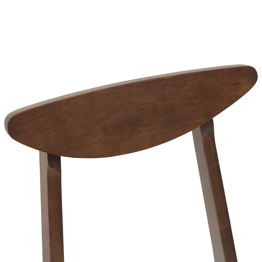 Eettafelstoelen 2 pcs Licht Bruin 42 x 47.5 x 81 cm