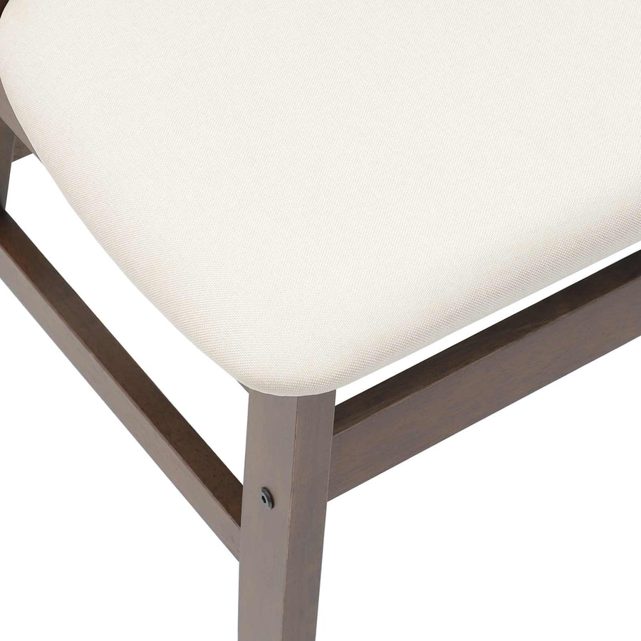 Eettafelstoelen 2 pcs Licht Bruin 42 x 47.5 x 81 cm